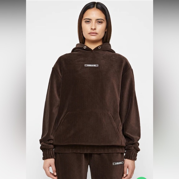 MANIERE DE VOIR⭐️ ribbed velour jogger and hoodie - Picture 4 of 15